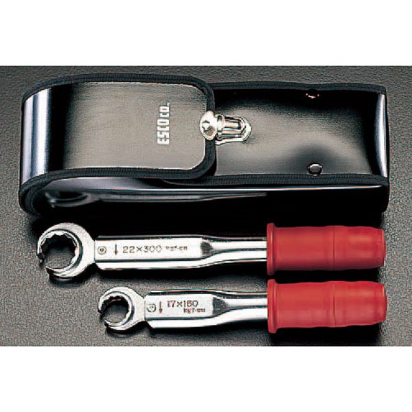 エスコ ESCO 1/4" 3/8" フレアーナット用トルクレンチセット EA723-23B WO店の通販は 16,773円