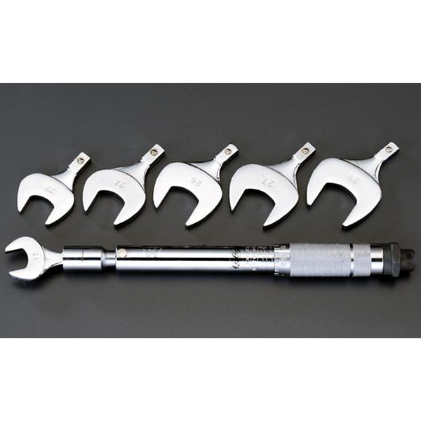 エスコ ESCO 17-29mm フレアーナット用トルクレンチセット(自己管理用) EA723-25 WO店