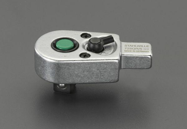 エスコ ESCO 1/4"sq ラチェットヘッド(9x12mmジョイント用) EA723SB-21 WO店