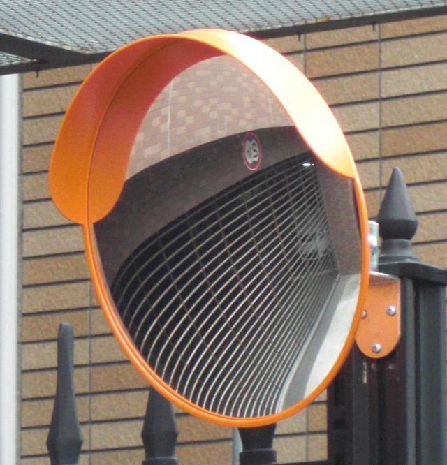 エスコ ESCO φ315mm 安全ミラー(アクリル製) EA724ZT-11 WO店