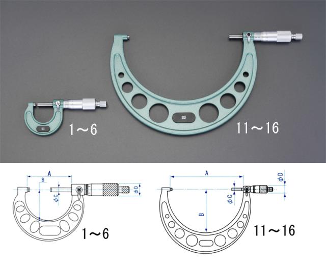 225-250mm マイクロメーター EA725EH-14 エスコ ESCO 225-250mm マイクロメーター EA725EH-14 エスコ ESCO