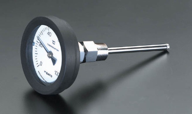 エスコ ESCO 0-150℃/ 50mm バイメタル式温度計 EA727A-11 WO店の通販は 7,967円