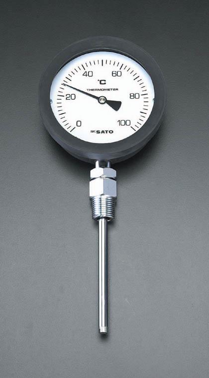 エスコ ESCO 0- 50℃/ 50mm バイメタル式温度計 EA727AA-51 WO店