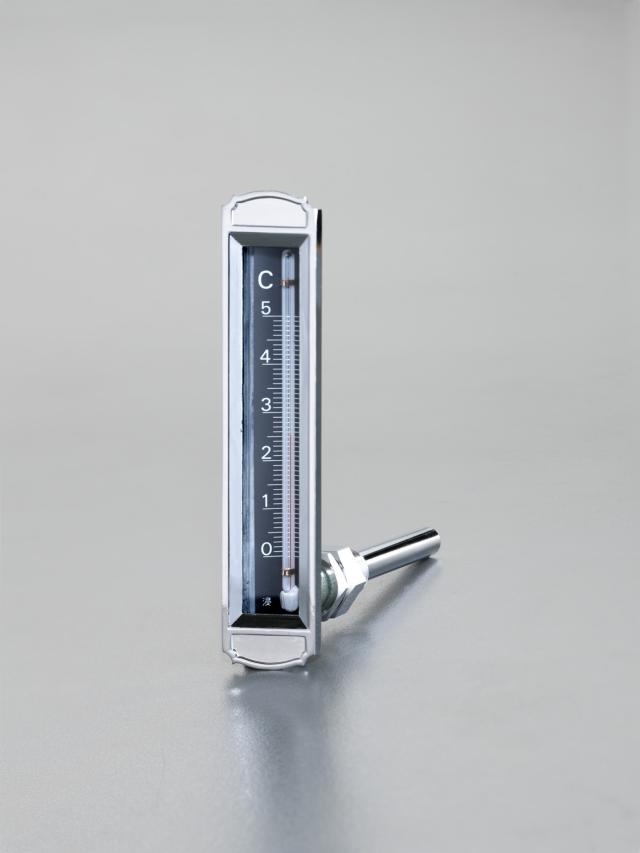 エスコ ESCO -20-50℃/ 50mm 温度計 平型保護枠付(L型) WO店の通販は