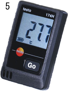 エスコ ESCO 温湿度データロガー EA742GC-5 WO店の通販は