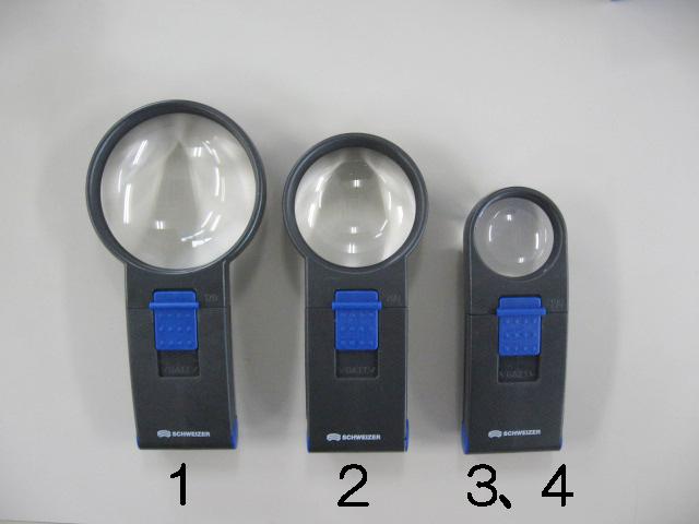 エスコ ESCO x4/70mm ハンドルーペ(LEDライト付) EA756DM-1 WO店