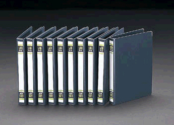 エスコ ESCO A4/S型 スプリングファイル(10冊) EA762CF-13 WO店 6,485円
