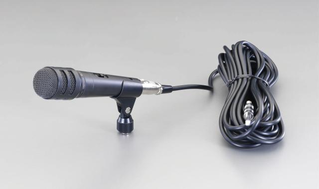 エスコ ESCO ハンド型ダイナミックマイク EA763CE-2 WO店