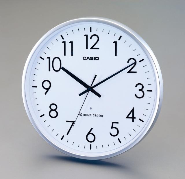 エスコ ESCO φ360mm 電波掛時計 EA798CD-16 WO店の通販は 7,334円