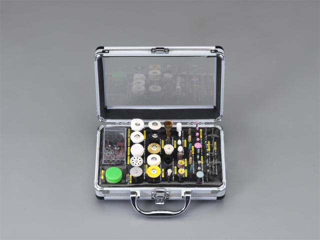 エスコ ESCO 100本組/2.35mm軸 砥石・ブラシ・バフセット EA819-19 WO店