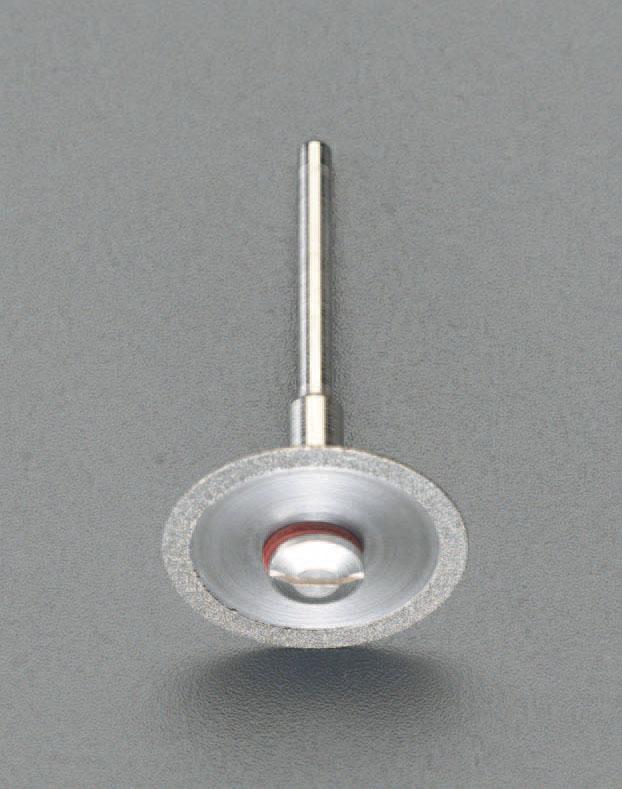 エスコ ESCO 40x0.6mm ダイヤモンドカッター 3mm軸 EA819DE-17 WO店