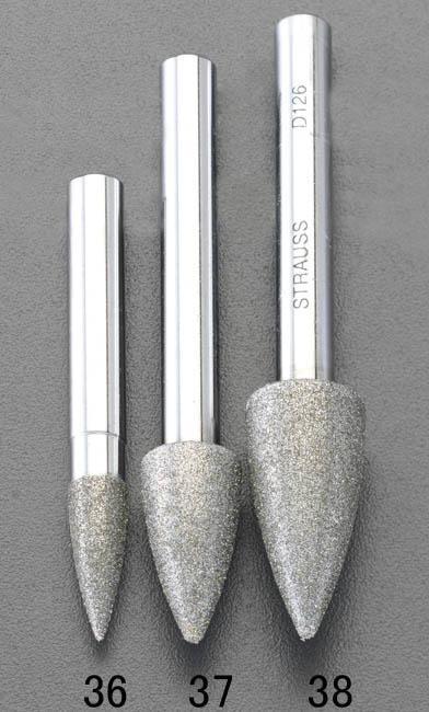 エスコ ESCO 6x16mm ダイヤモンドバー 6mm軸 EA819DL-36 WO店