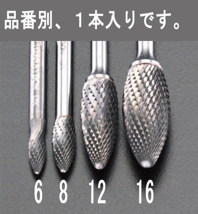 エスコ ESCO 16x36mm /6mm軸 超硬カッター EA819JK-16 WO店