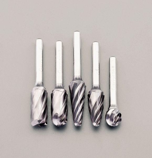 スーパー スーパー超硬バーセット シャンク径6mm、10本組セット(4種類入) ( SB6S2 ) (株)スーパーツール スーパーツール スーパー スーパー超硬バーセット シャンク径6mm、10本