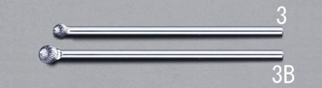 エスコ ESCO 12x10.8x160mm/6mm軸Coated 超硬バー EA819VL-3B WO店の通販は 8,045円