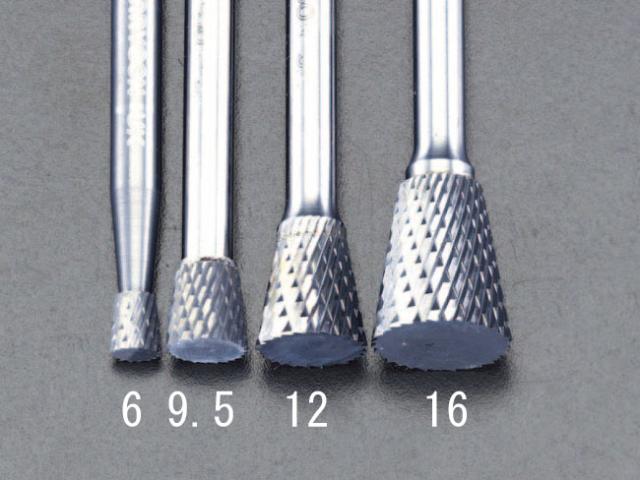 エスコ ESCO 12x13mm/6mm軸 Coated 超硬バー EA819VP-12 WO店 7,123円