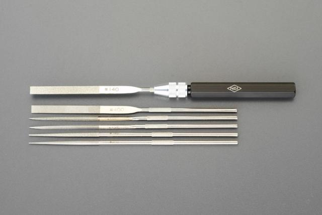エスコ ESCO 180mm ダイヤモンドやすり 精密・３種・６本組 EA826NA-14 WO店 18,038円