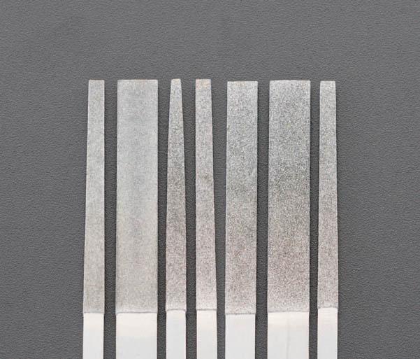 エスコ ESCO 3.15x0.55mm/#325 ダイヤモンドヤスリ テーパー 平 EA826VG-11 WO店の通販は 8,173円