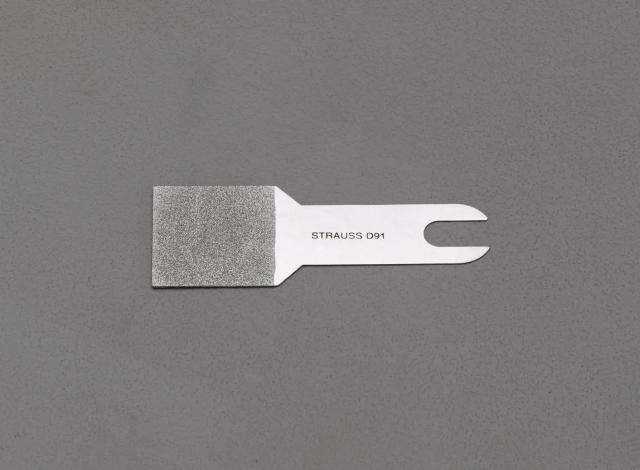 エスコ ESCO 68x25x0.60mm/ #140 ダイヤモンド鑢 平面・薄刃 EA826VL-34 WO店