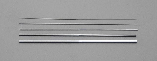 エスコ ESCO φ2.1x140mm ダイヤモンドやすり 丸/#140 EA826VN-8 WO店