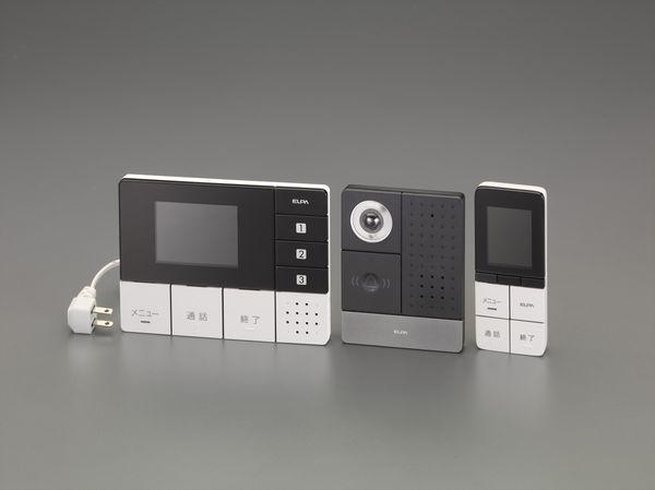 エスコ ESCO ワイヤレステレビドアホン EA864BB-50 WO店