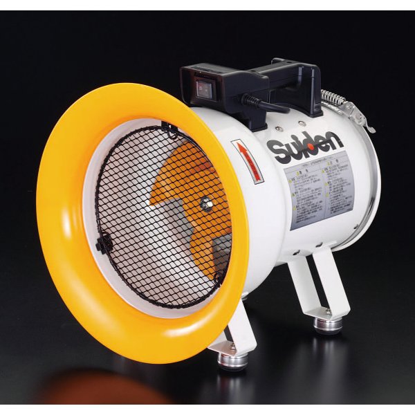 エスコ ESCO AC100V/400W/φ400mm ダクトファン 低騒音 EA897K-8A WO店