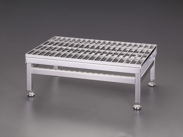 エスコ ESCO 600x400x330mm 作業台(伸縮調整脚/ステンレス製) EA903BS-2 WO店の通販は