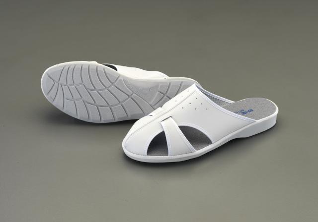 エスコ ESCO Ｓ 静電気帯電防止サンダル EA910ES-1 WO店
