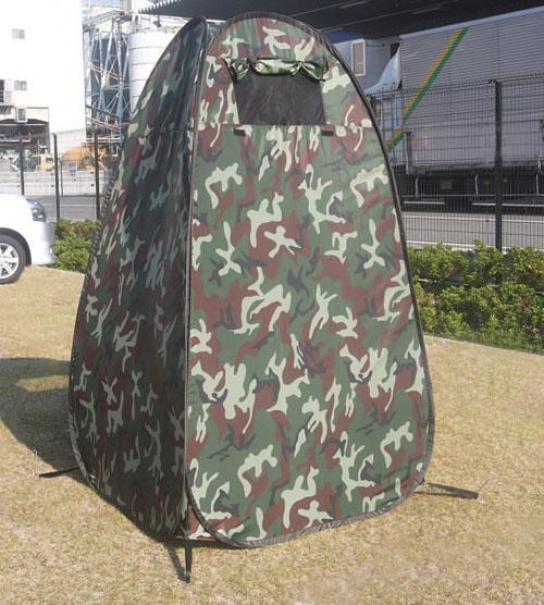 エスコ ESCO 1100x1100x1900mm 更衣テント 迷彩色 EA915DC-22 WO店