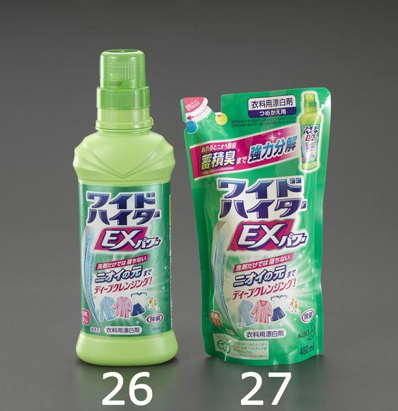 エスコ Esco 600ml 衣類用酸素系漂白剤 ワイドハイターexパワー Ea922kb 26 Wo店の通販はau Pay マーケット ヒロチー商事