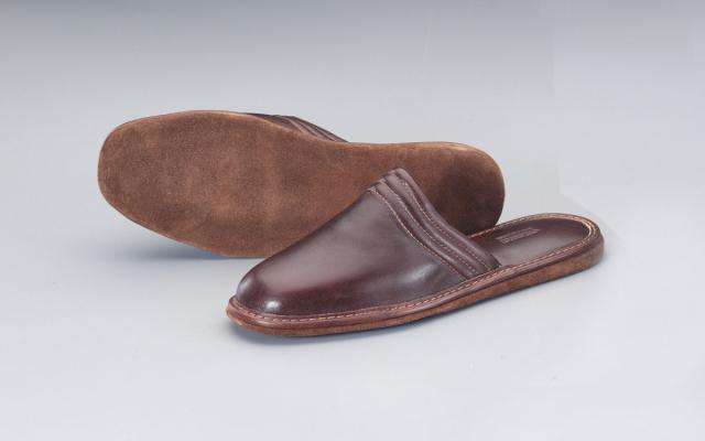 エスコ ESCO Ｍ スリッパ 本革製/ブラウン EA927TS-2 WO店の通販は 17,635円