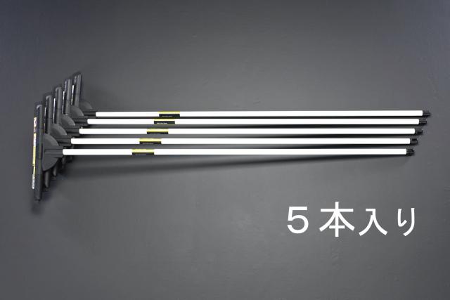 エスコ ESCO 480mm 水かき スチールハンドル/5本 EA928CA-4 WO店