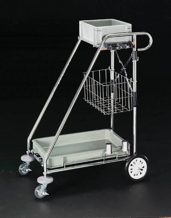 エスコ ESCO 516x820x1033mm ビルメンカート EA928CE-3 WO店