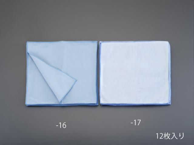 エスコ ESCO 406x406mm マイクロファイバークロス 窓用/12枚 EA929DY-16 WO店