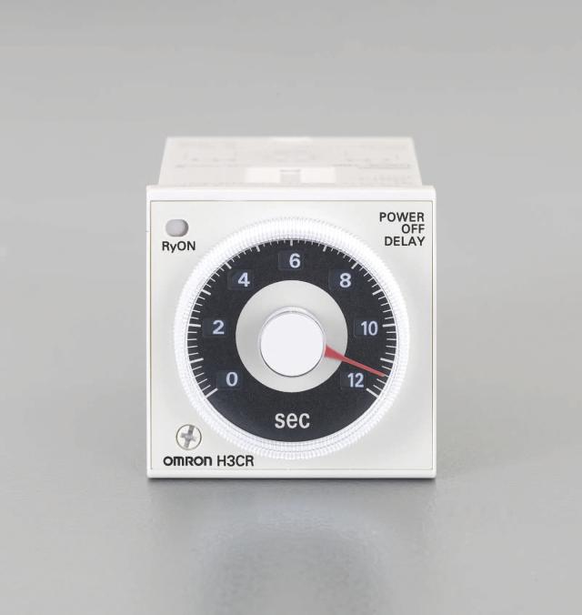 エスコ ESCO AC100-120V 電源オフディレータイマー 0.05-12秒 EA940LG-31 WO店 10,164円