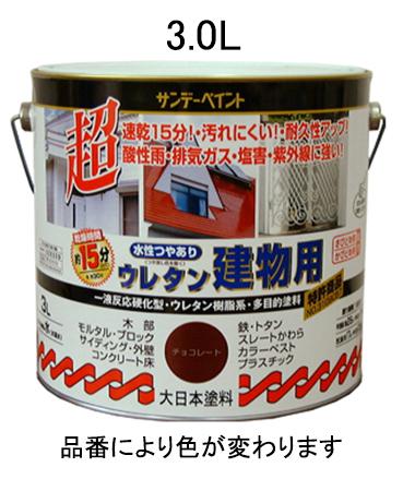 エスコ ESCO 3.0L 水性 多目的塗料 建物用/ライトグレー EA942EA-32 WO店