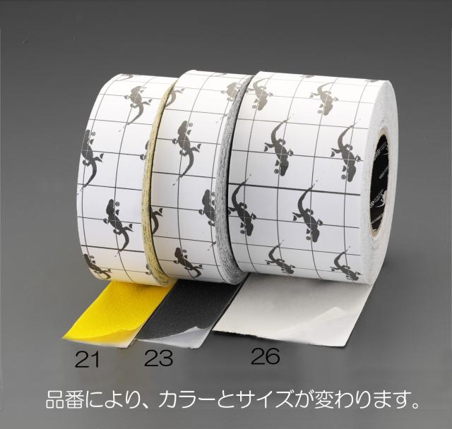 エスコ ESCO 100mmx18.3m 滑り止めテープ イエロー EA944DA-22 WO店の通販は