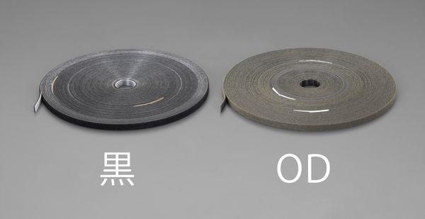エスコ ESCO 25mmx30m マジックバンド･両面(OD色) EA944MA-238 WO店