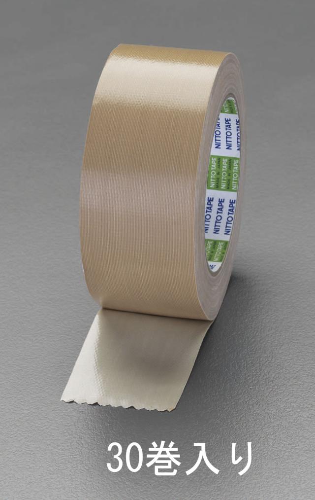 エスコ ESCO 50mmx25m 布粘着テープ 30巻 EA944NC-1B WO店