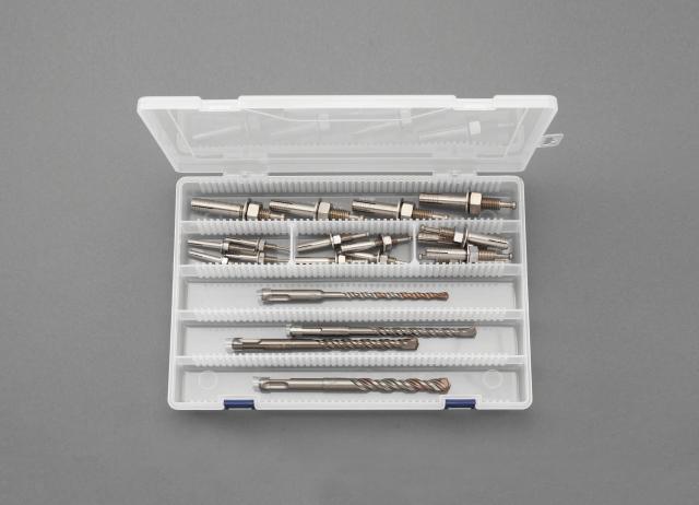 エスコ ESCO M6-M12 オスねじアンカーセット ステンレス製 EA945BC WO店