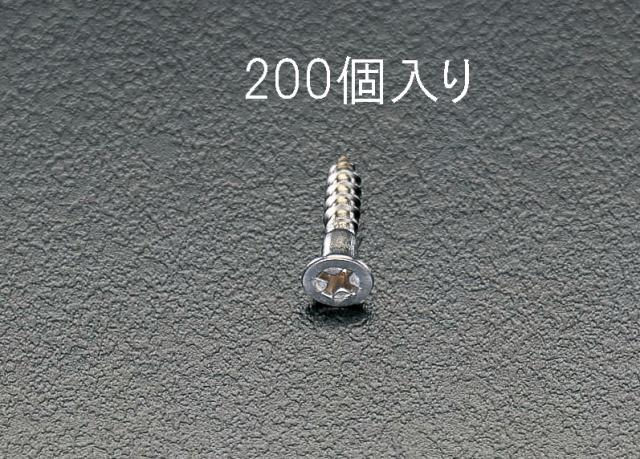 エスコ ESCO 5.1x 63粍 皿頭木ねじ ステンレス鋼製/200本 EA949EA-53 WO店