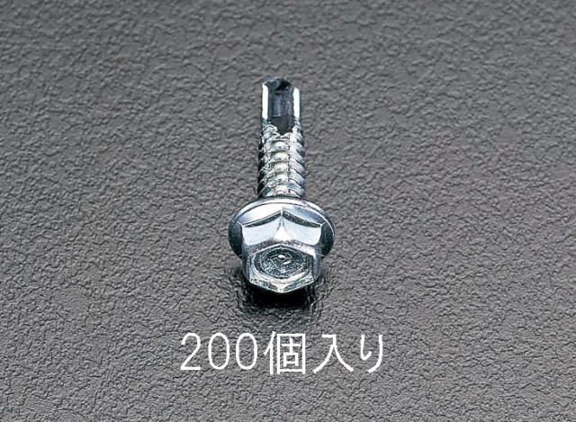 エスコ ESCO 6x60mm 六角頭ピアスビス 200本 EA949EE-66 WO店