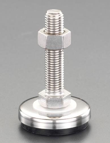 エスコ ESCO M20x2.5/60mm/700kg アジャストベース ステンレス製 EA949H-55 WO店の通販は