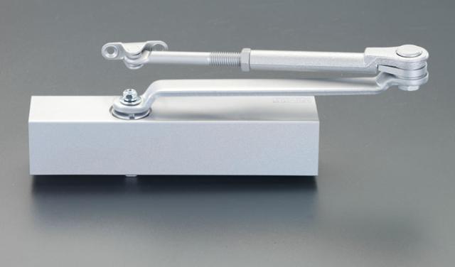 エスコ ESCO 45kg以下 ドアクローザー 標準型/シルバー EA951LC-6A WO店