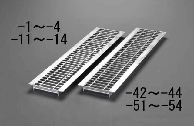 エスコ ESCO 180x995mm/-14t車 グレーチング ノンスリップ EA951TA-51 WO店の通販は