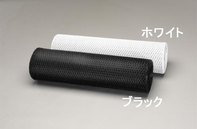 エスコ ESCO 0.91x30m/10mm目 亀甲網 鉄ビニール被覆/白 EA952AC-75 WO店