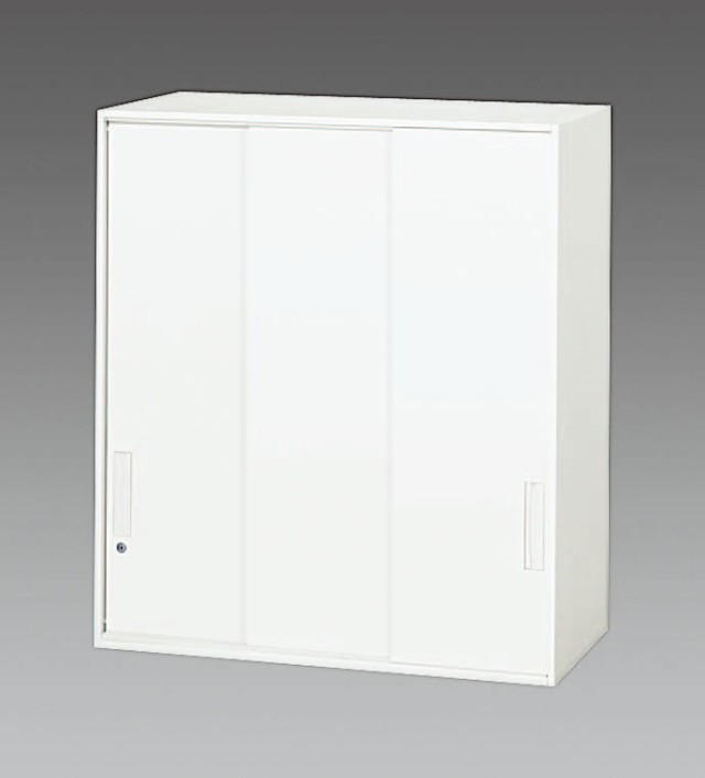 エスコ ESCO 900x500x1030mm ３枚引き戸書庫 EA954DK-16 WO店