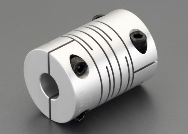 エスコ ESCO 6 x 6 mm/25mm フレキシブルカップリング クランピング EA969BD-2 WO店