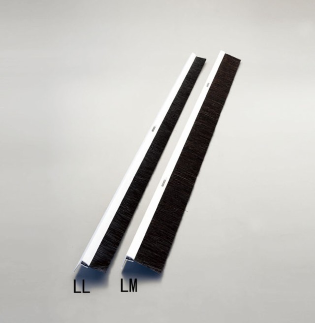 エスコ ESCO 30mmx1.0m シールブラシ PP/黒 EA979LL-100A WO店の通販は