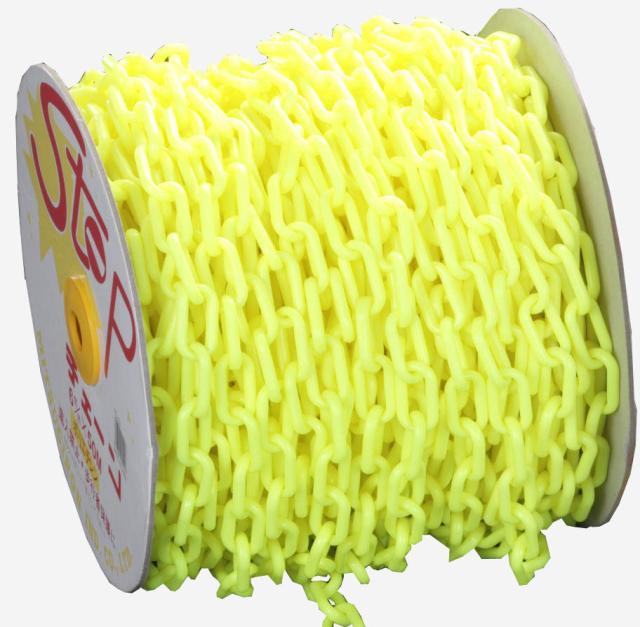 エスコ ESCO 6.0mmx50m プラスチックチェーン 蛍光黄 EA980A-49 WO店